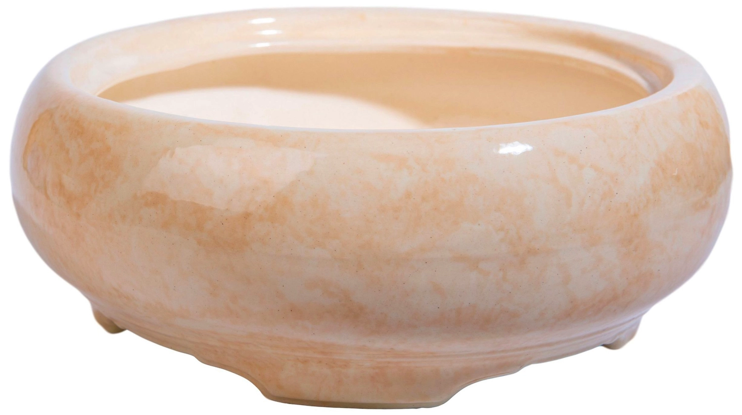 Горшок Бонсайница 6,5х24х7,5 см 0,9 л керамический бежевый