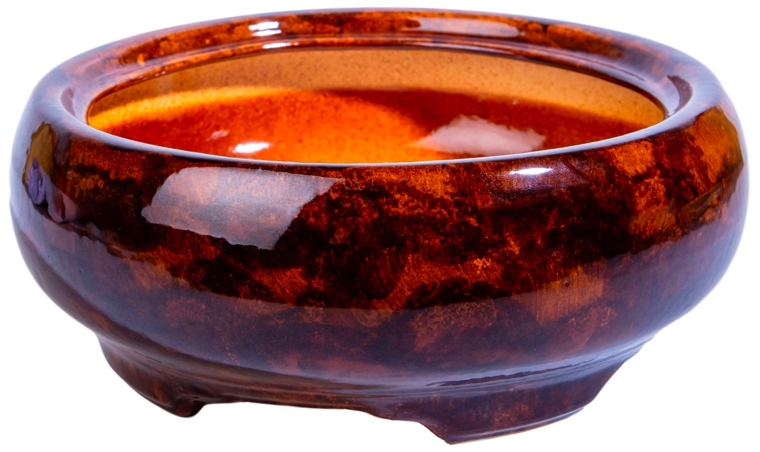 Горшок Бонсайница 6,5х24х7,5 см 0,9 л керамический коричневый