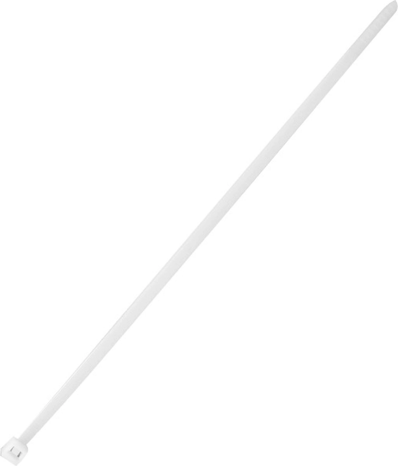 Стяжки кабельные Европартнер PRN 2,5х100 мм нейлон белые 130 штук