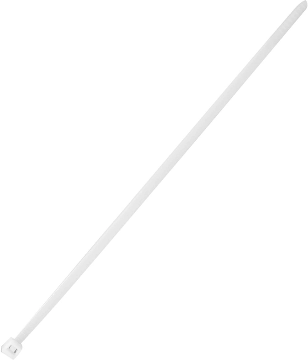 Стяжки кабельные Европартнер PRN 4,8х200 мм нейлон белые 80 штук