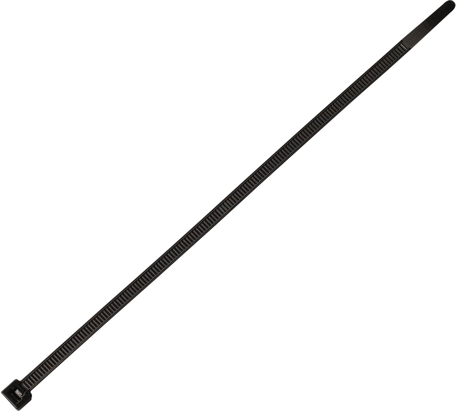 Стяжки кабельные Европартнер PRNS 4,8х300 мм нейлон черные 20 штук