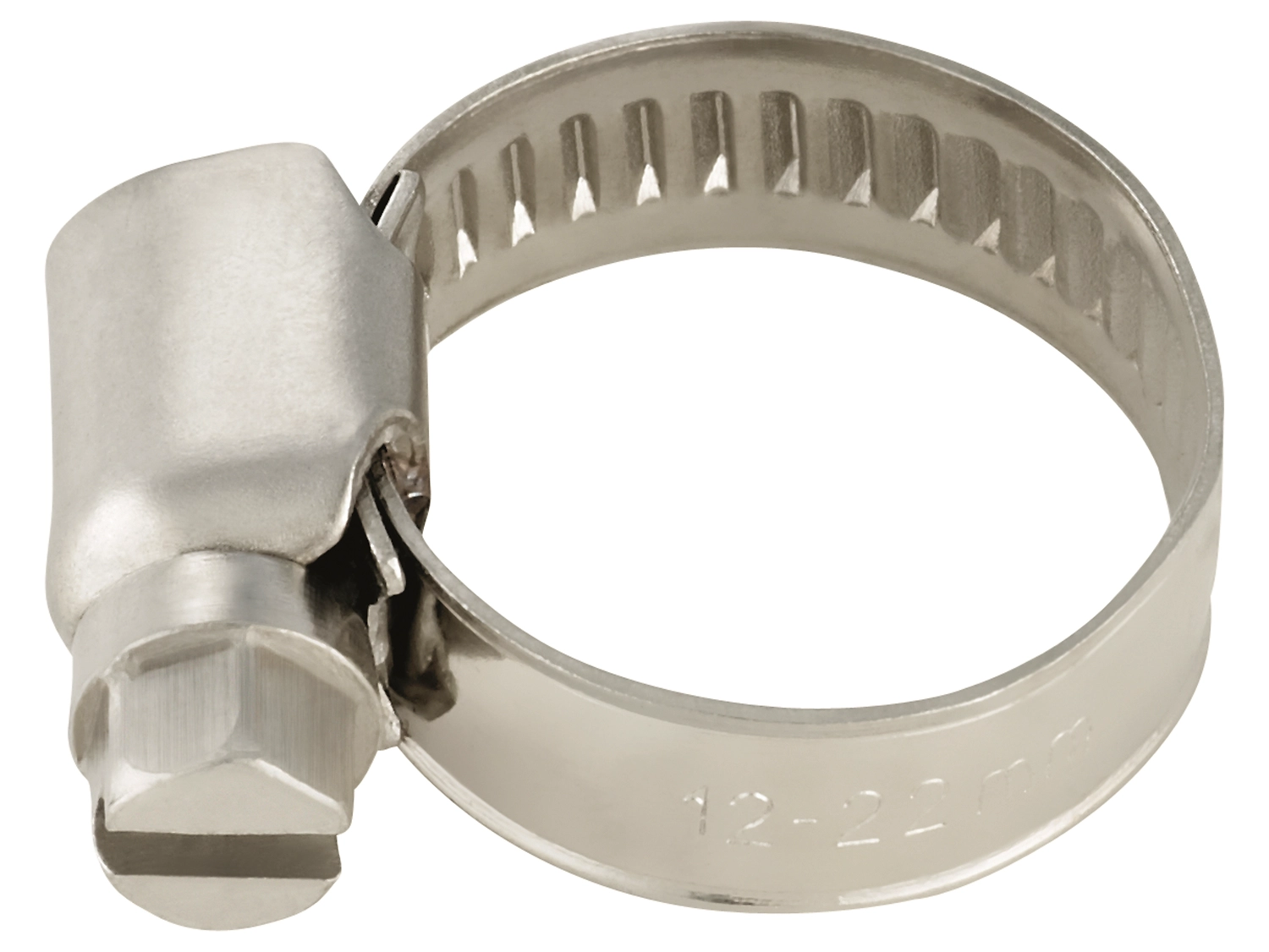 Хомут LUX-TOOLS Comfort нержавеющая сталь d 12-22 мм