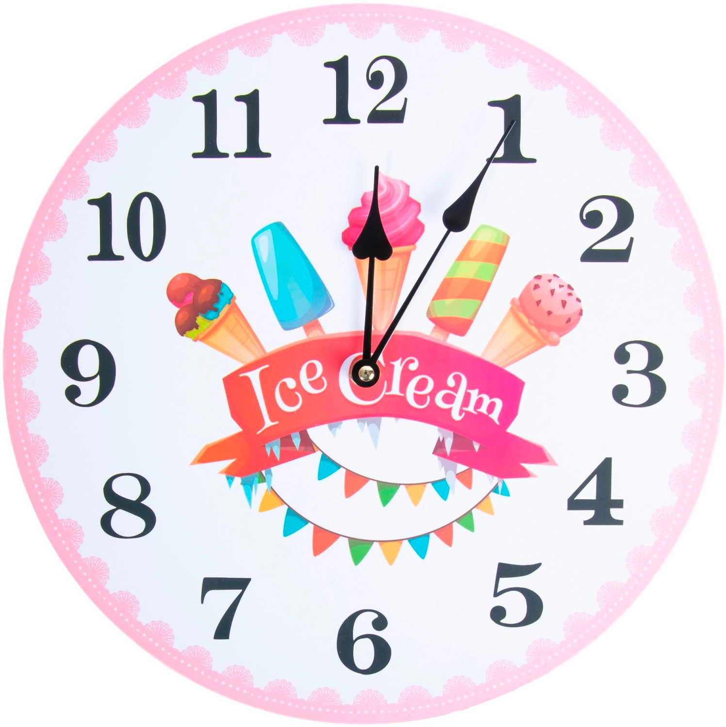 Часы настенные Мороженое №2 34 см
