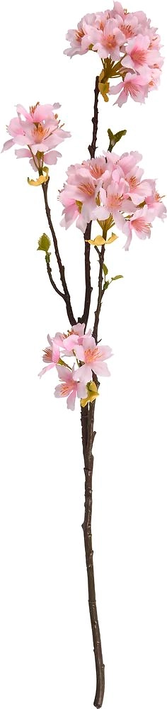 Искусственная ветка Вишня ярко-розовая 73 см