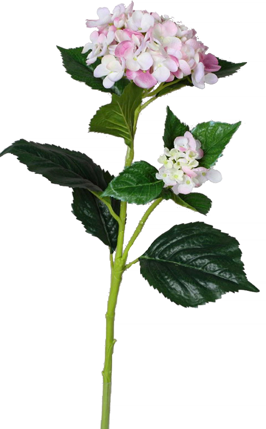 Искусственный цветок гортензия розовая 78 см