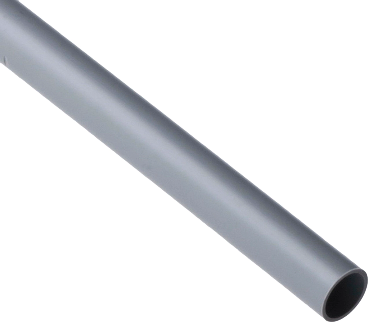 Труба Ecoplast RAL 7035 ПВХ серая 16 мм 2 м