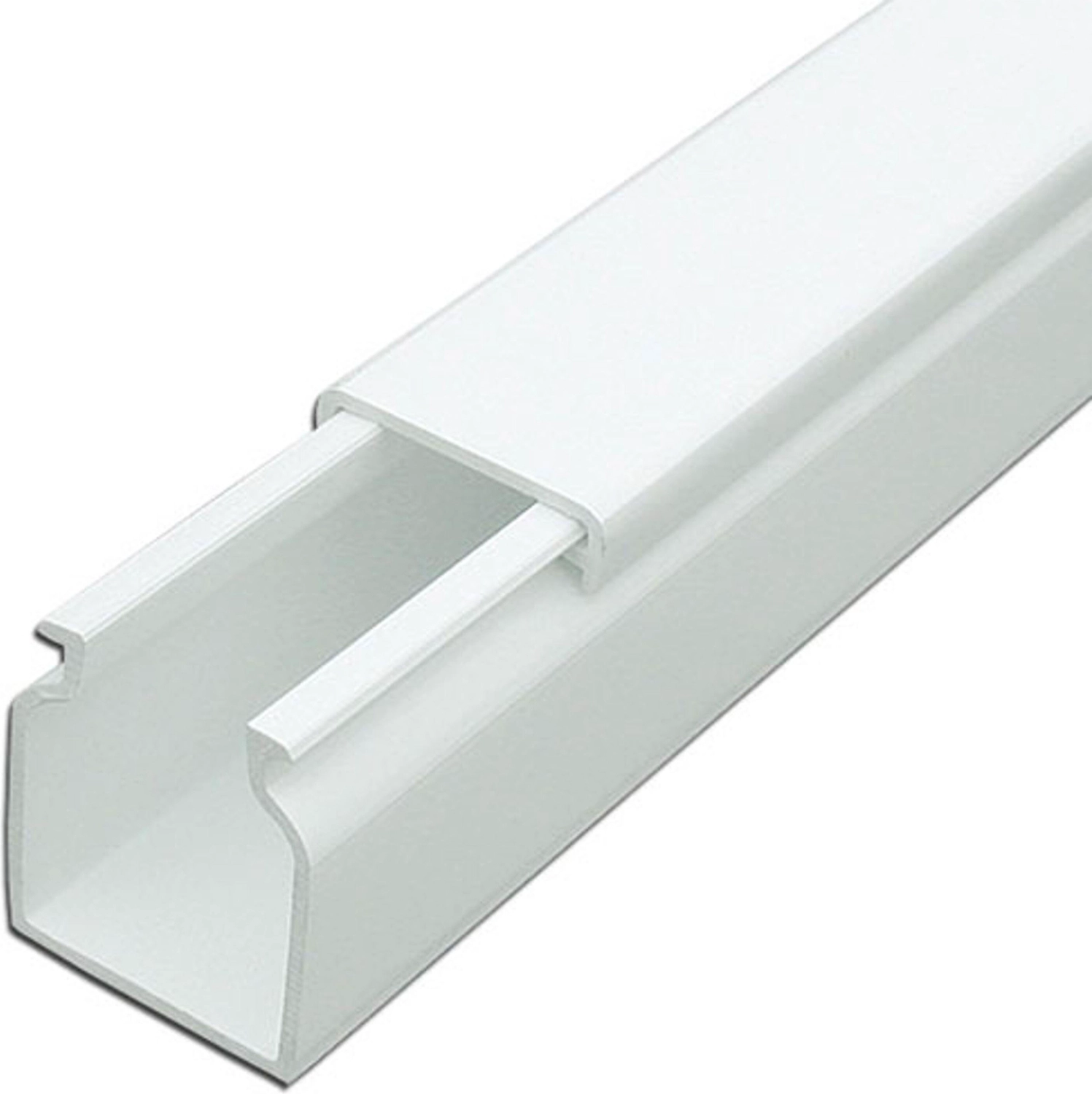 Кабель-канал поливинилхлорид белый 16x16 мм 2 м