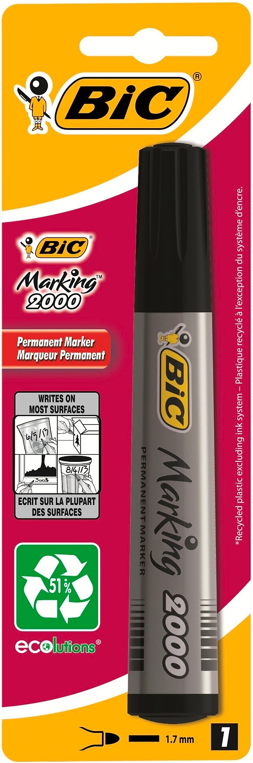 Маркер перманентный BIC Marking 2000 1 шт