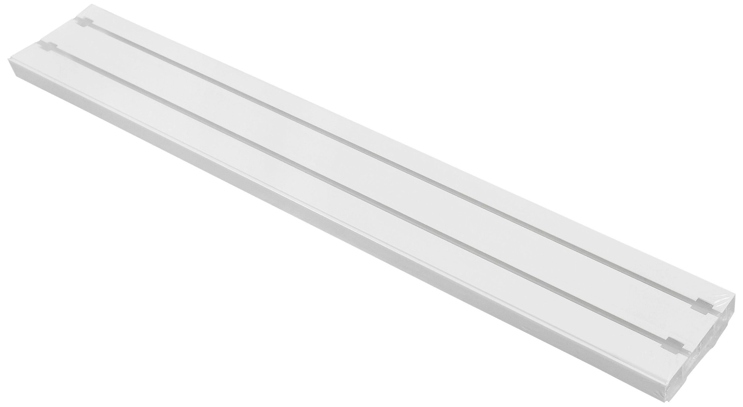 Карниз для штор LEGRAND Стандарт потолочный двухрядный белый 200 см