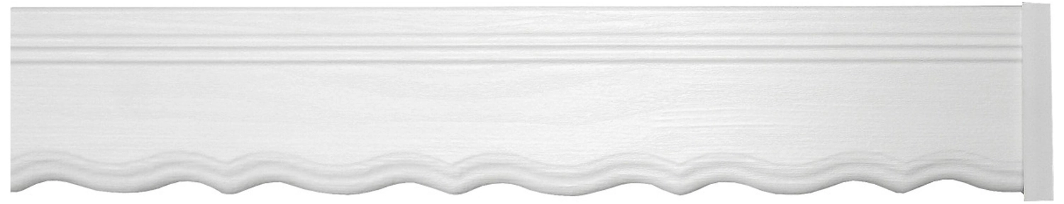 Карниз для штор Уют Болонья 304К белый потолочный двухрядный 300 см