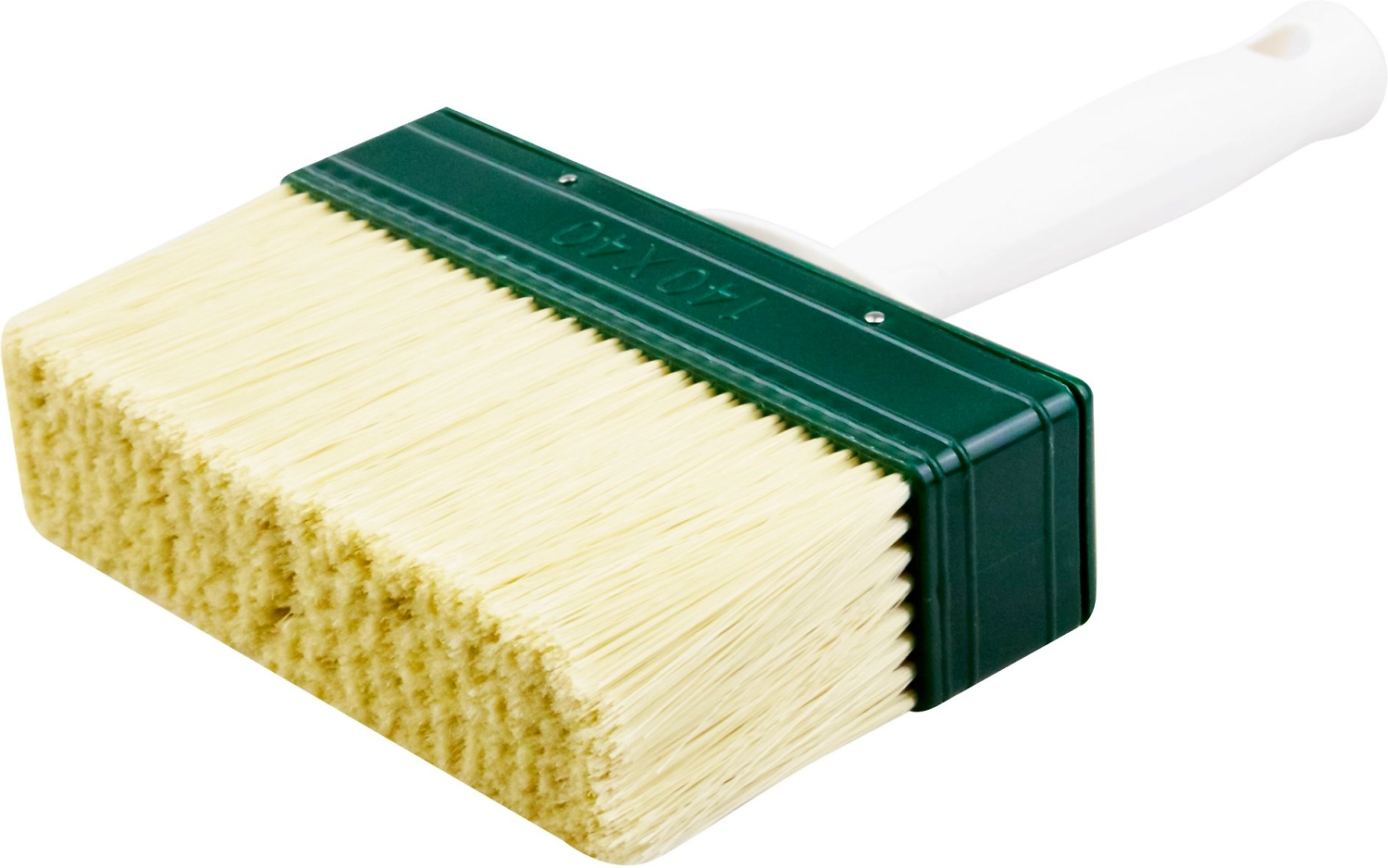 Кисть макловица прямоугольная синтетическая щетина 40х140 мм