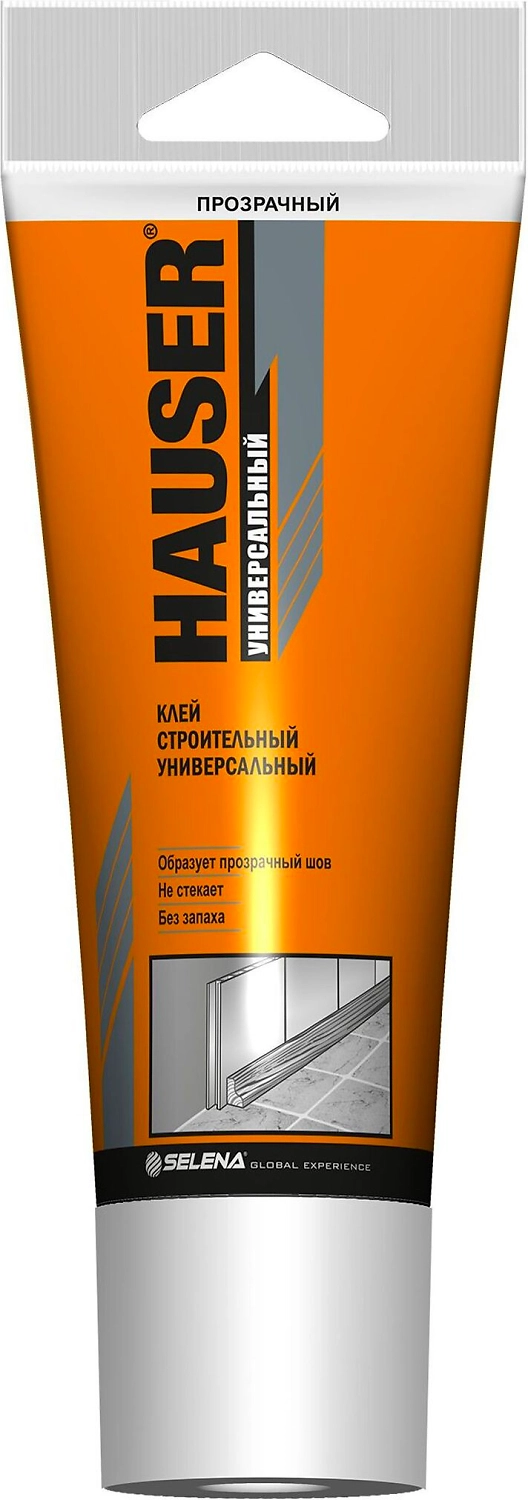 Клей универсальный HAUSER 180 г прозрачные