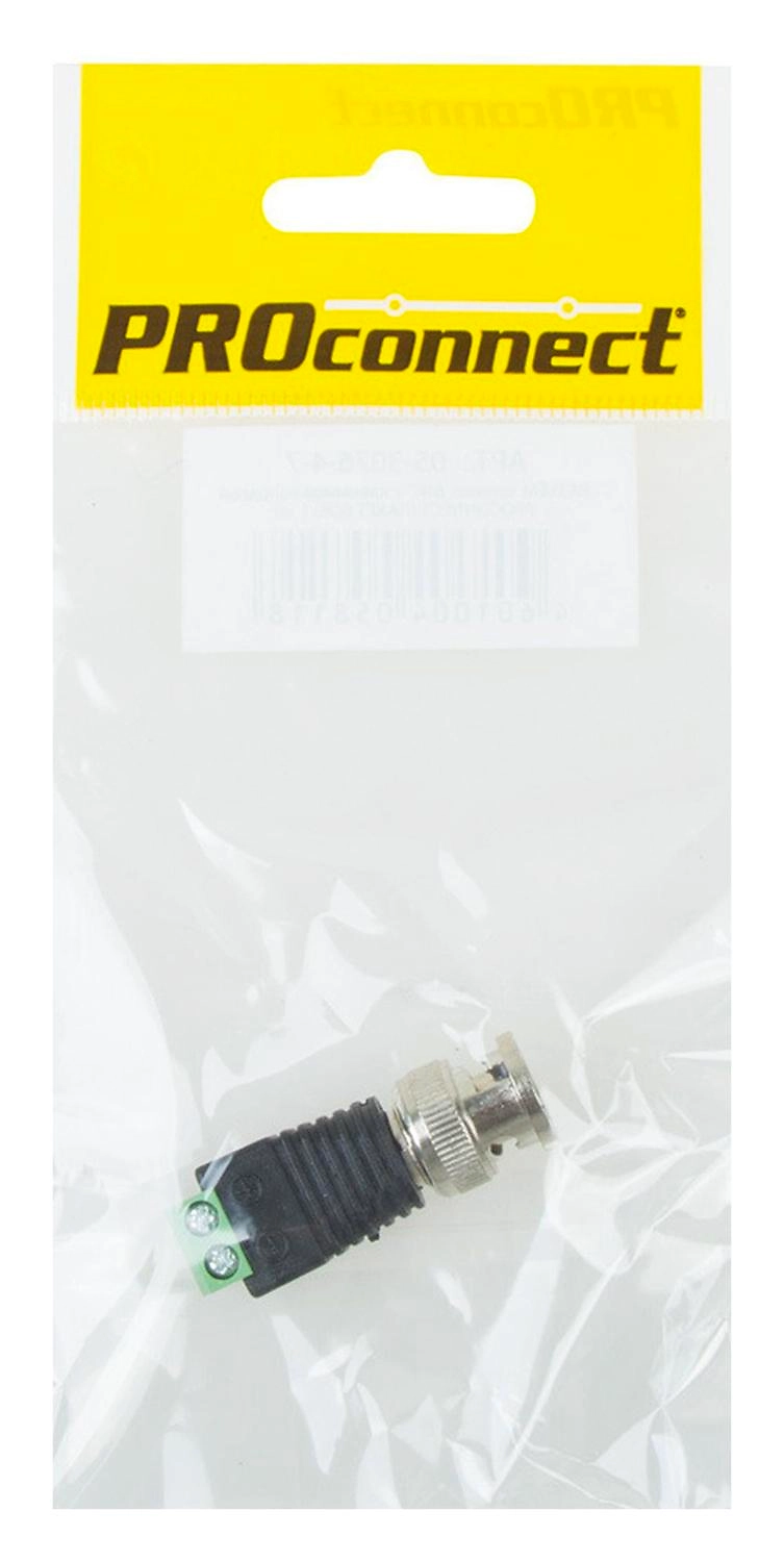Разъем штекерный PROconnect BNC штекер