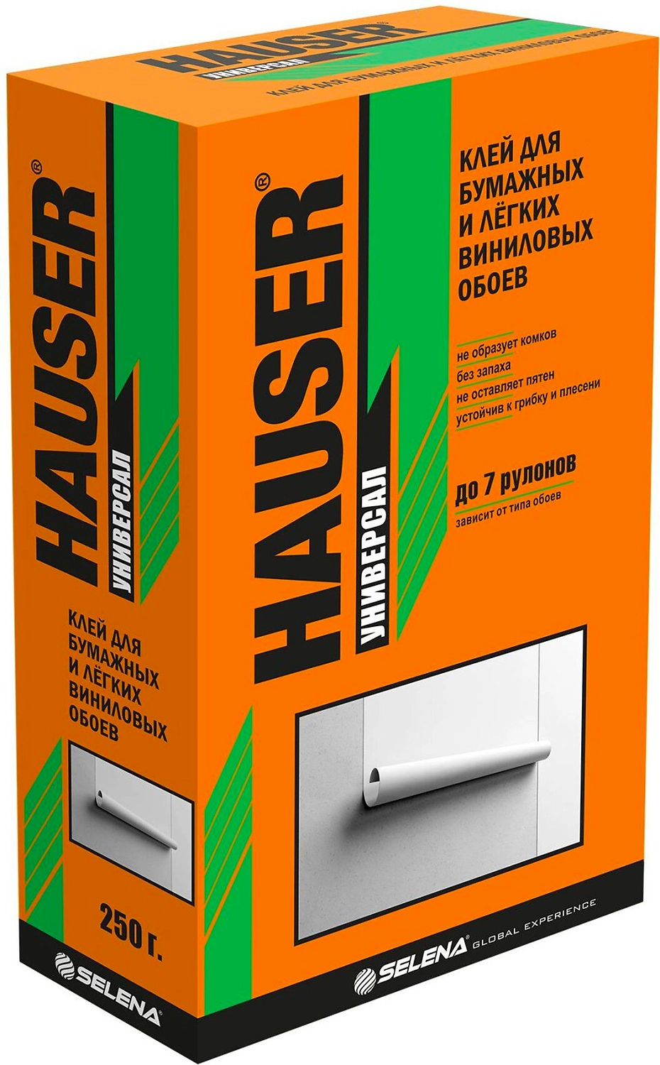 Обойный клей HAUSER для бумажных обоев 250 г