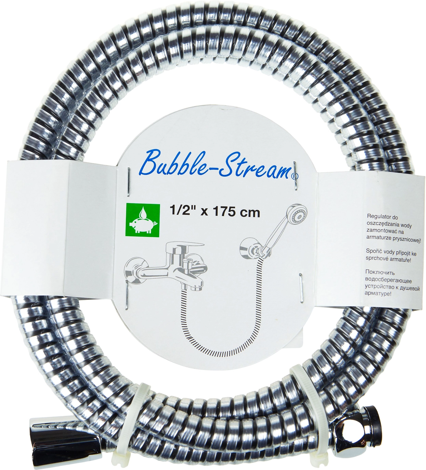 Душевой шланг OBI Deco-Line хром 1,75 м