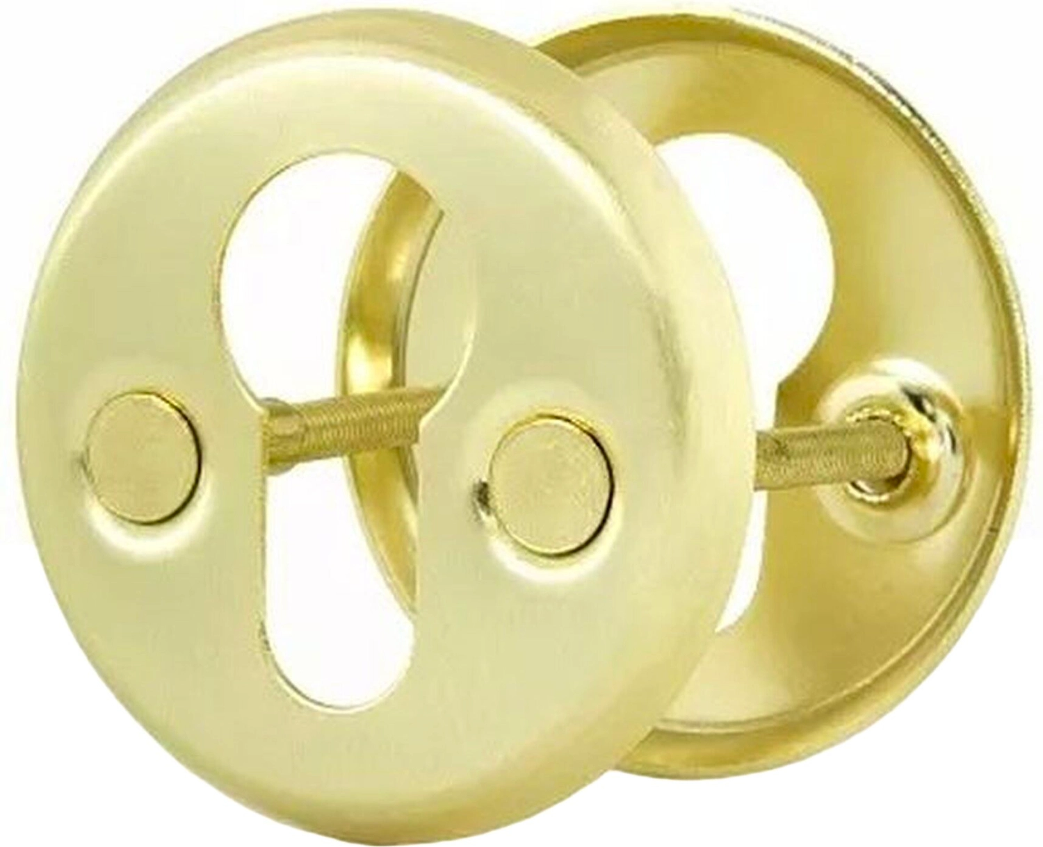 Накладка под цилиндр ФАБРИКА ЗАМКОВ Е 002 SB матовая латунь