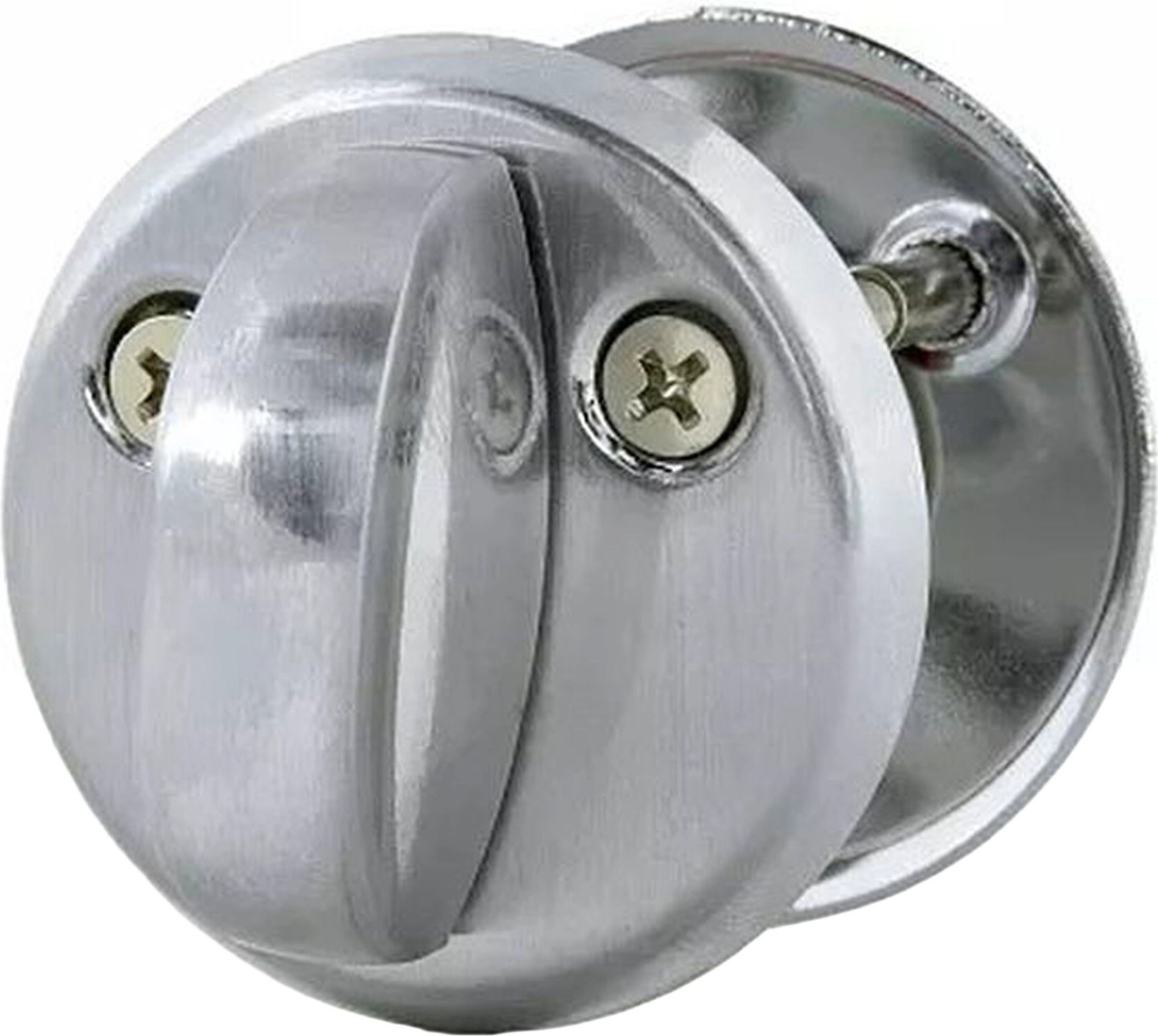 Накладка с фиксатором ФАБРИКА ЗАМКОВ Е 003 SC матовый хром