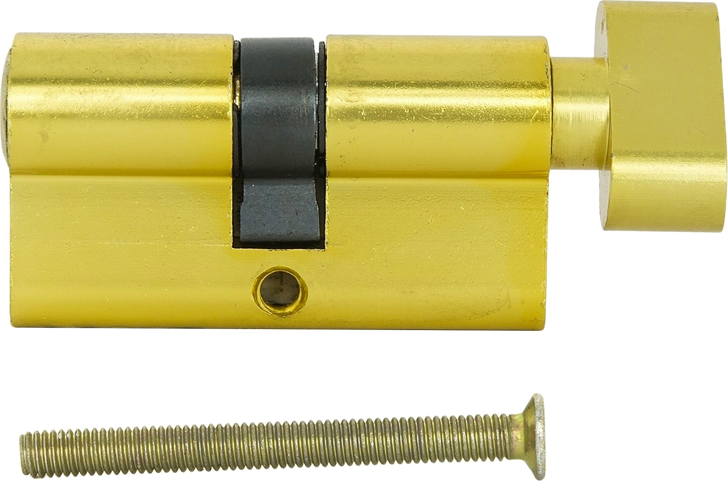 Цилиндр Фабрика замков E AL 60 PB Т01 (30х30) мм ключ-вертушка латунь