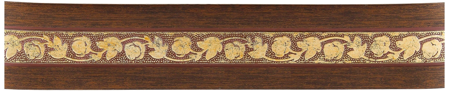 Бленда фасованная для карниза 3 ряда LEGRAND Камелия латунь 3 м 1 шт