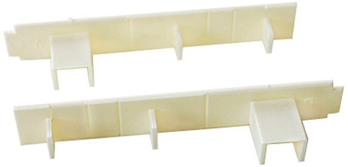 Заглушка для карниза Уют пластик белый 113 мм 2 шт