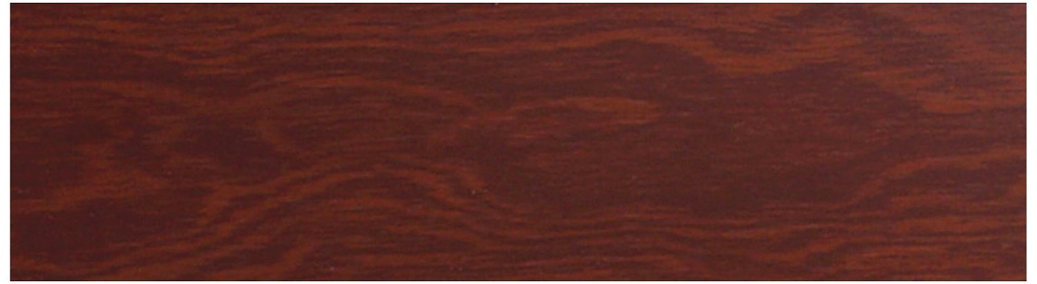 Бленда для карниза Уют пластик темный орех 75 мм 1 шт