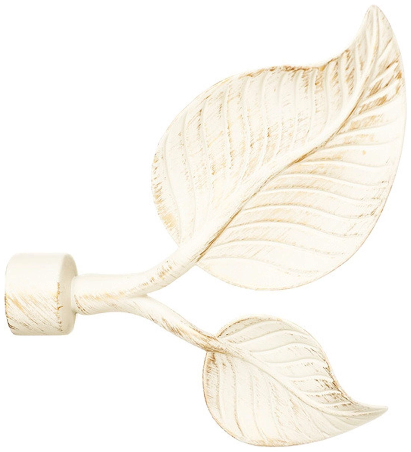 Наконечник для карниза HOME ACCESSORY стальной сплав белый классик d16 мм вяз