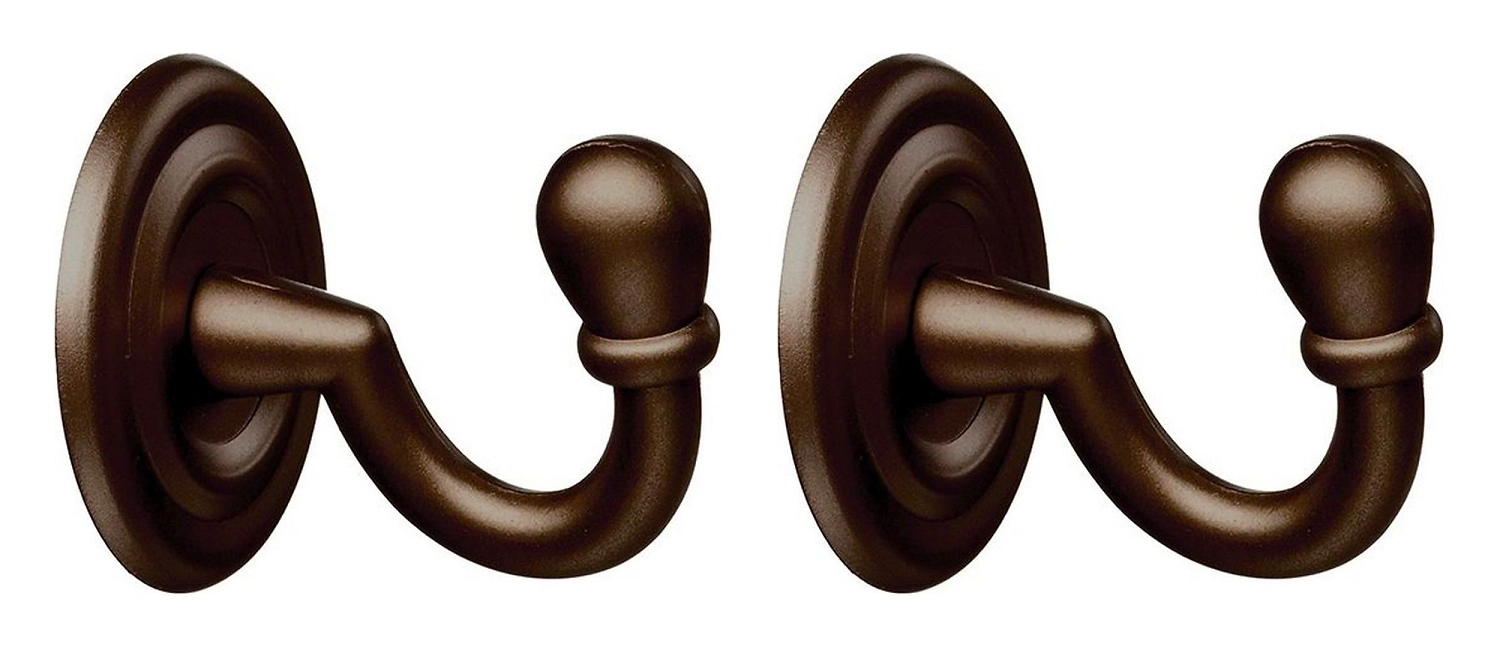 Крючок для штор HOME ACCESSORY стальной сплав шоколад 2 шт