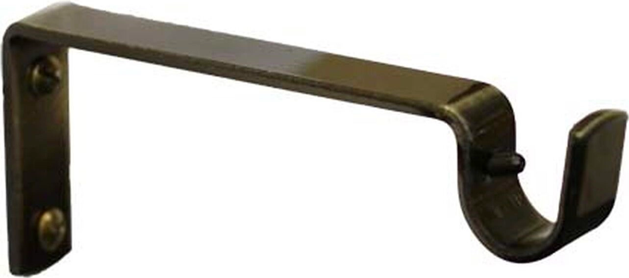 Держатель для карниза 1 ряд HOME ACCESSORY стальной сплав золото антик d16 мм