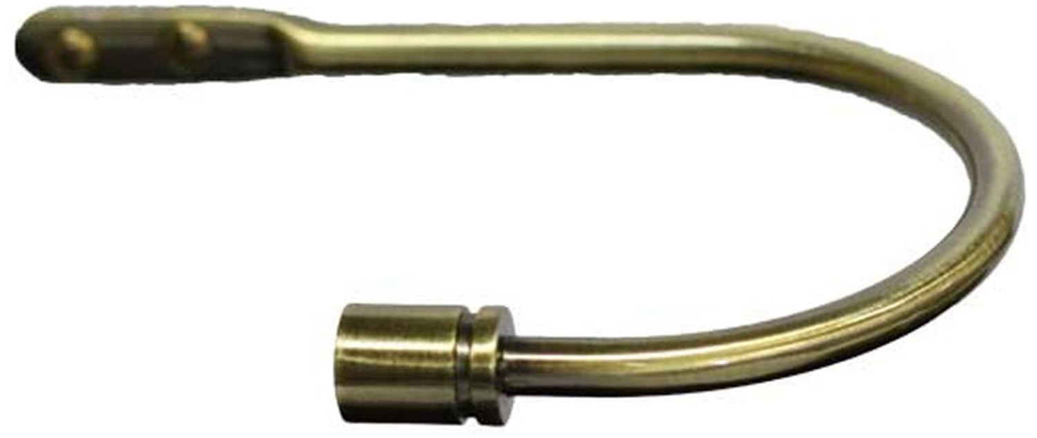 Подхват для штор HOME ACCESSORY стальной сплав золото антик 1 шт