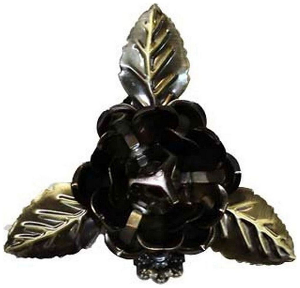 Клипса для штор ORBIS Роза стальной сплав золото антик 1 шт