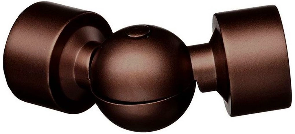 Эркер для штанги HOME ACCESSORY стальной сплав шоколад d16 мм