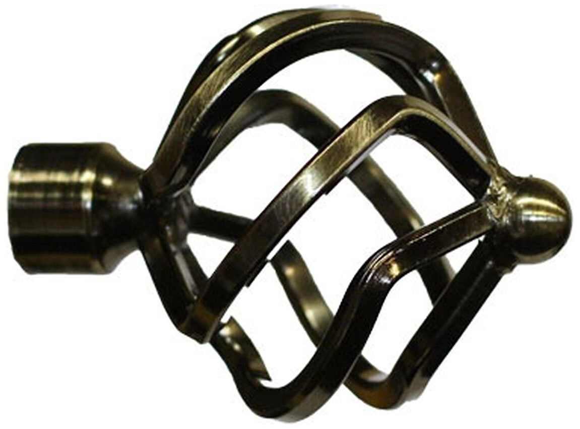 Наконечник для карниза Home Access золотой антик d20 1 шт 