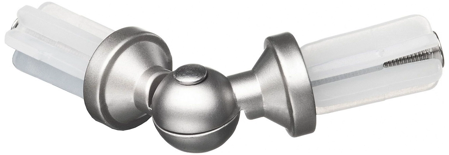 Эркер для карниза HOME ACCESSORY стальной сплав серебряный 140 мм d16 мм 1 шт