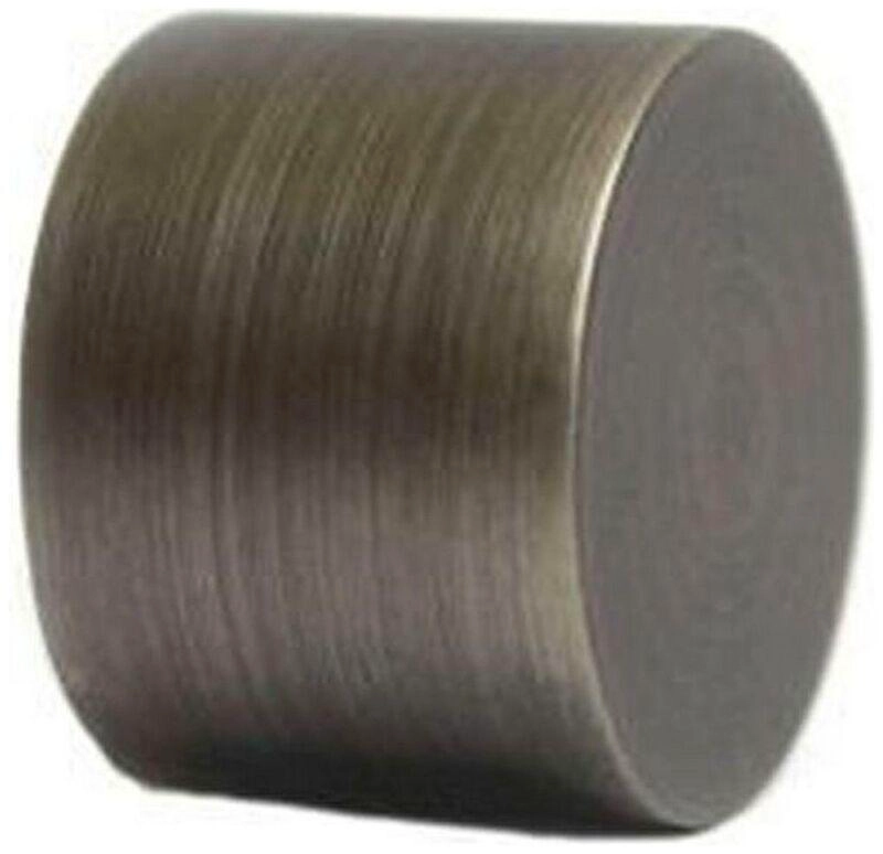 Наконечник для карниза HOME ACCESSORY 20.10.591 металлический титан заглушка