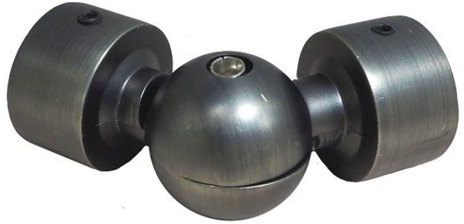 Эркер для карниза HOME ACCESSORY 20.591 стальной сплав титан d 20 мм 1 шт