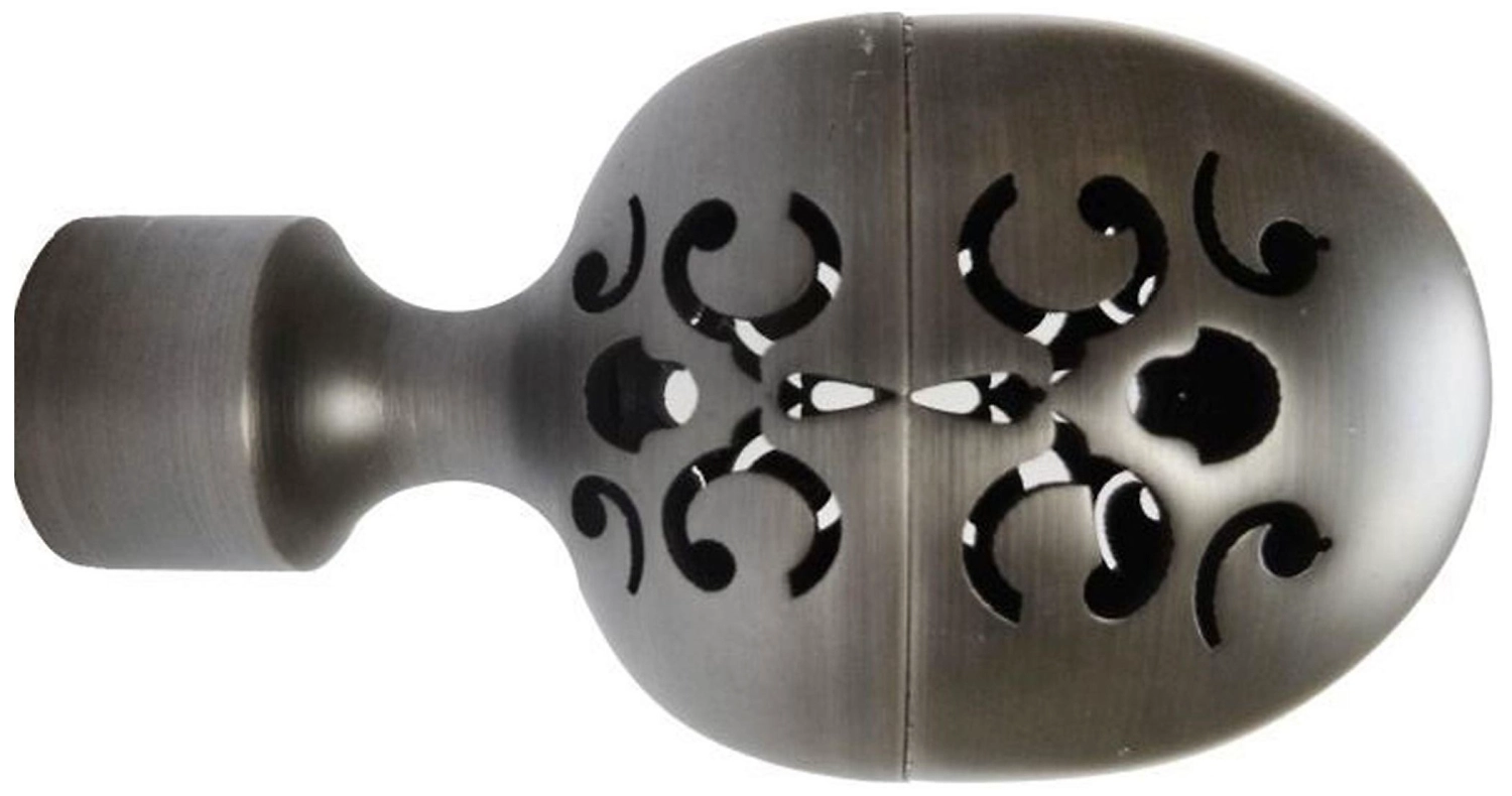 Наконечник для карниза HOME ACCESSORY 20.66.591 титан d 20 мм 1 шт