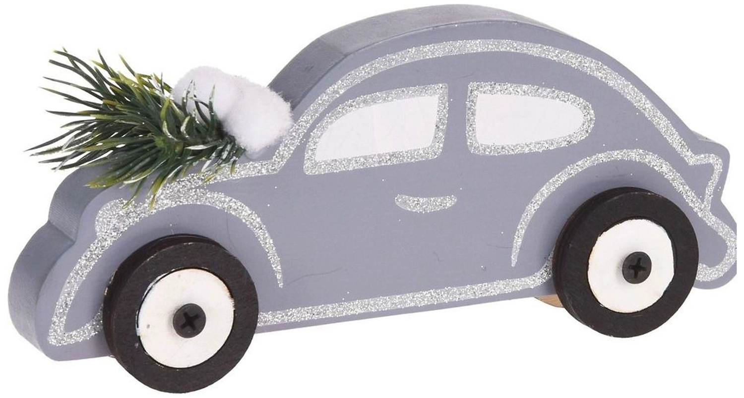 Статуэтка Машина с елью 7,5х18 см в ассортименте