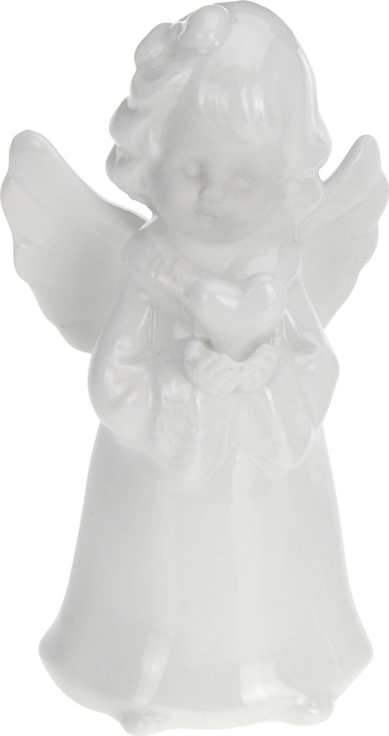 Статуэтка Ангел белая 11,5х6 см