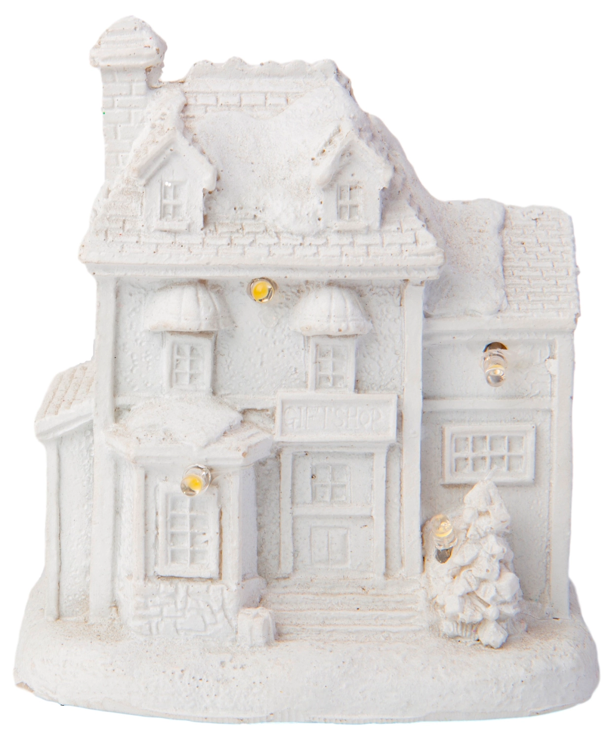 Сувенир новогодний Дом ACD002051 белый