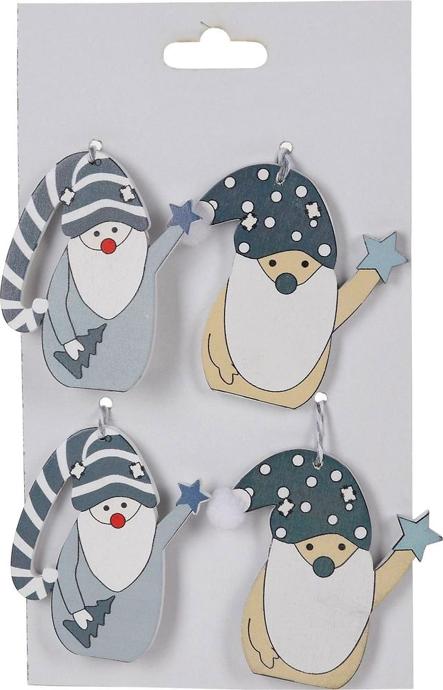 Подвеска Гном 5х8х0,5 см в ассортименте