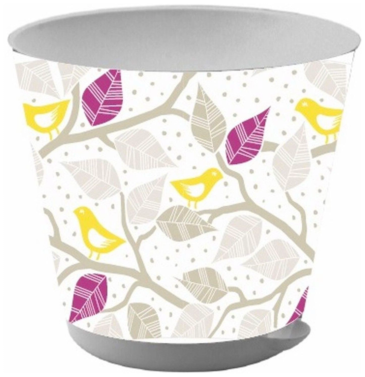 Горшок InGreen Крит d16 см 1,8 л полипропиленовый серый