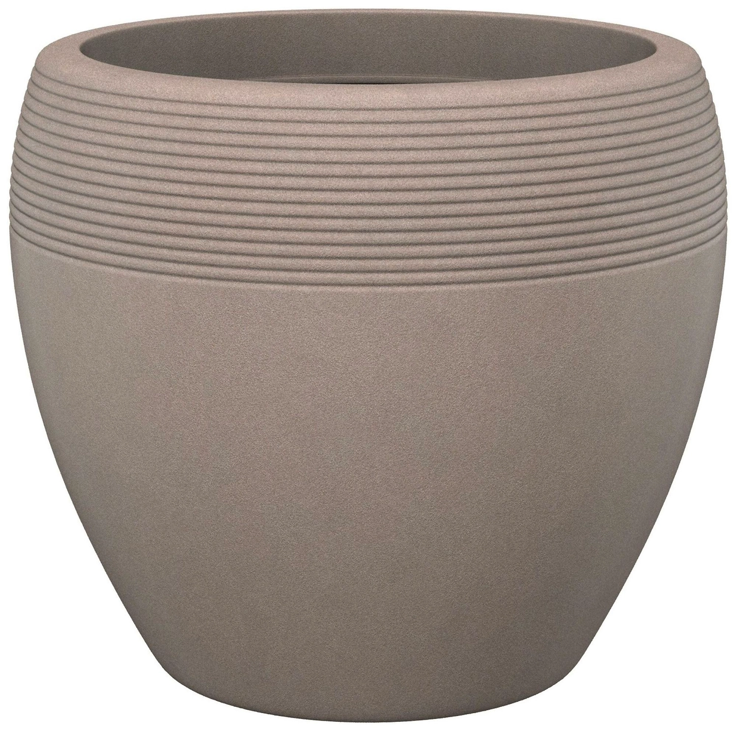 Горшок Scheurich Lineo High 283 d40 см пластиковый серый