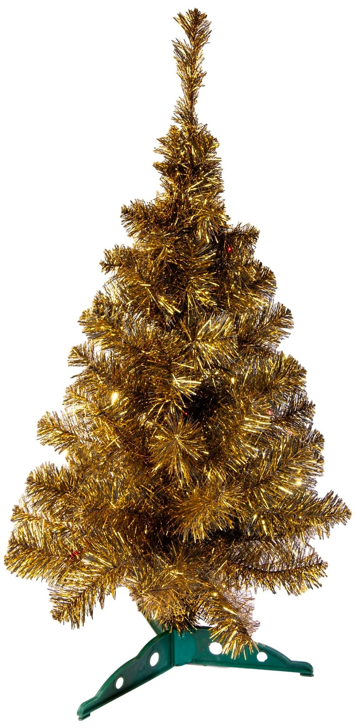 Искусственная ель Царь Елка Фэнтези золотая 150 см