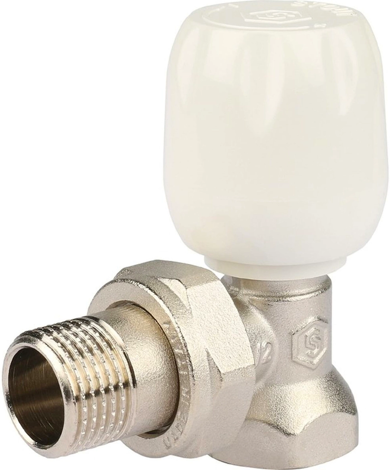 Клапан для радиатора латунь угловой 1/2" STOUT SVRs