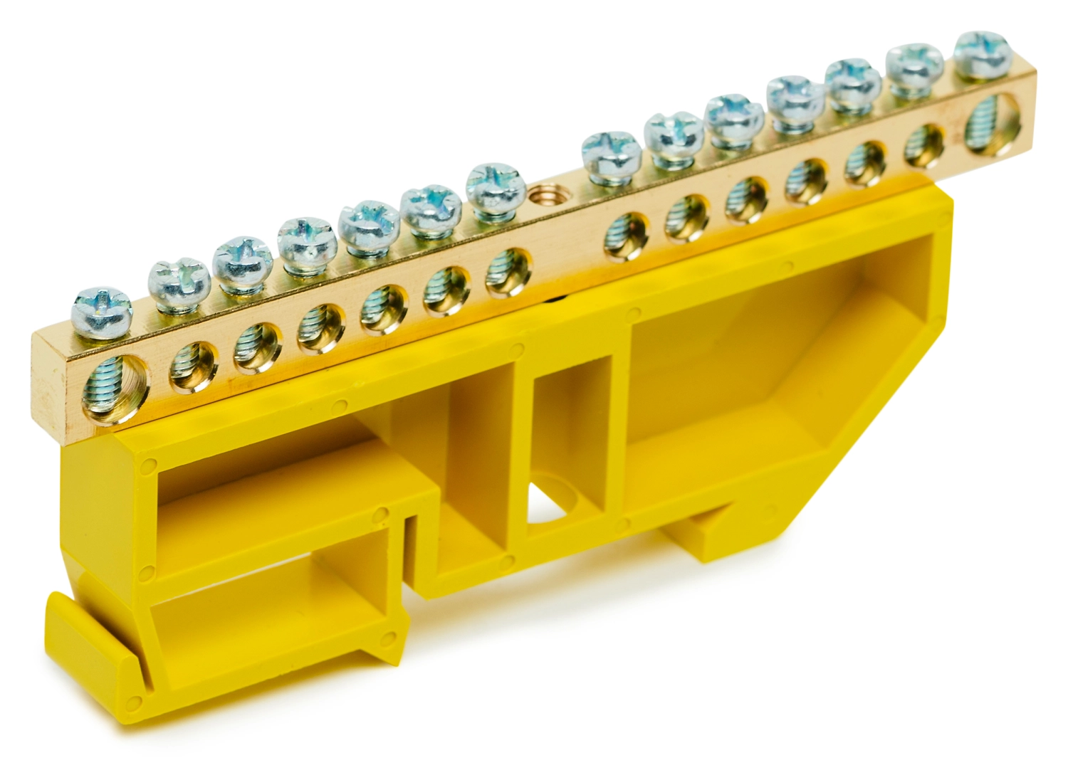 Шина нулевая REXANT синий изолятор 14ГР 6X9