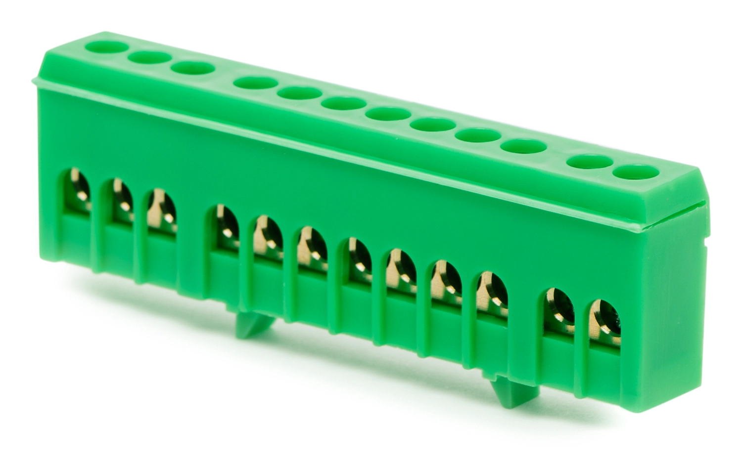 Шина нулевая PE ЗЕМЛЯ REXANT на корпусных изоляторах 12ГР 6X9