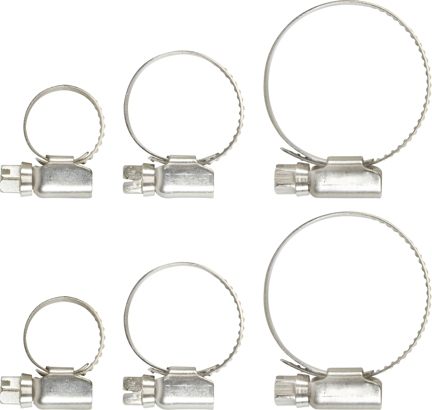 Набор хомутов для шлангов ELLIX 6 шт