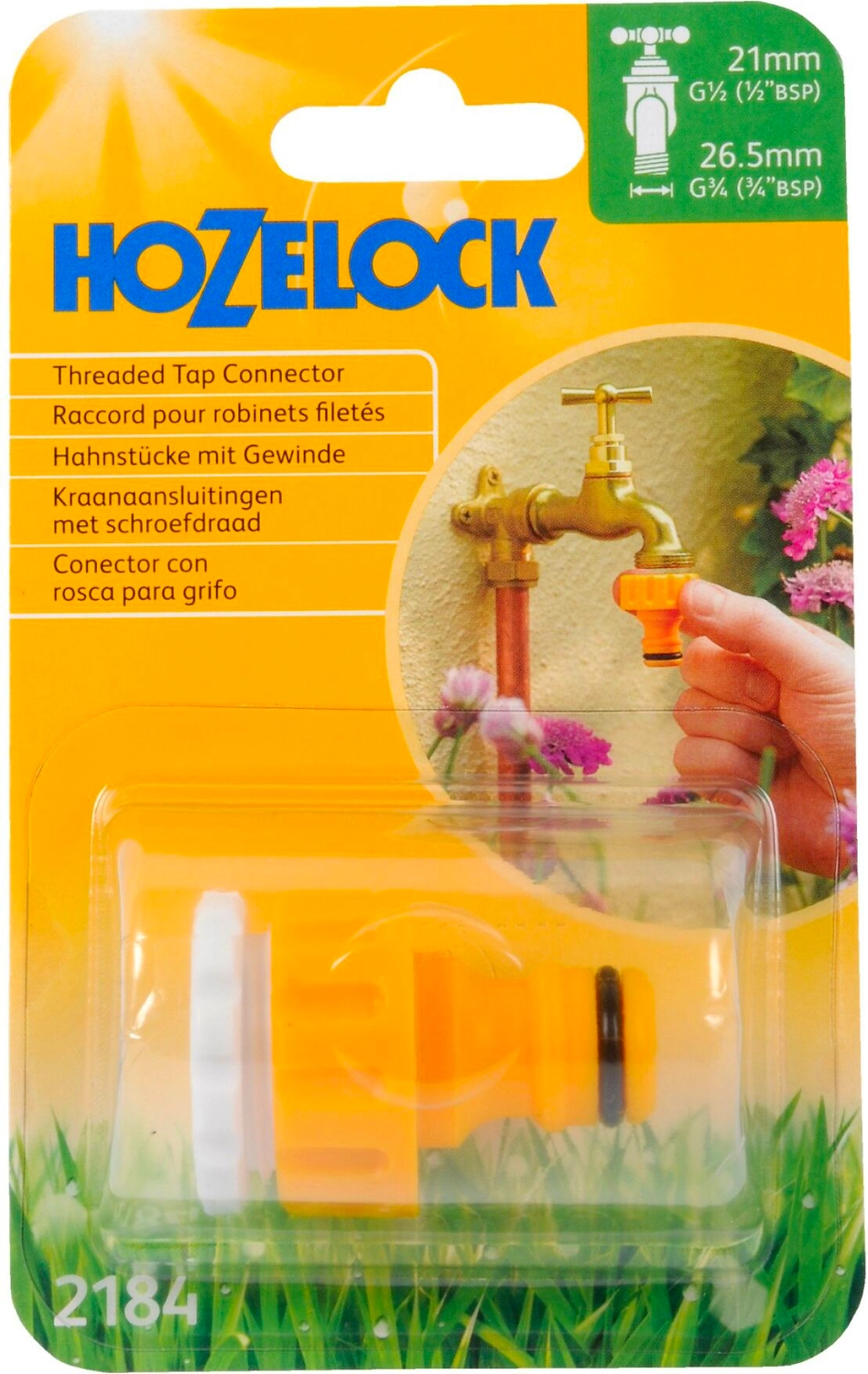 Коннектор для крана HOZELOCK 2184P9536 3/4 дюйма