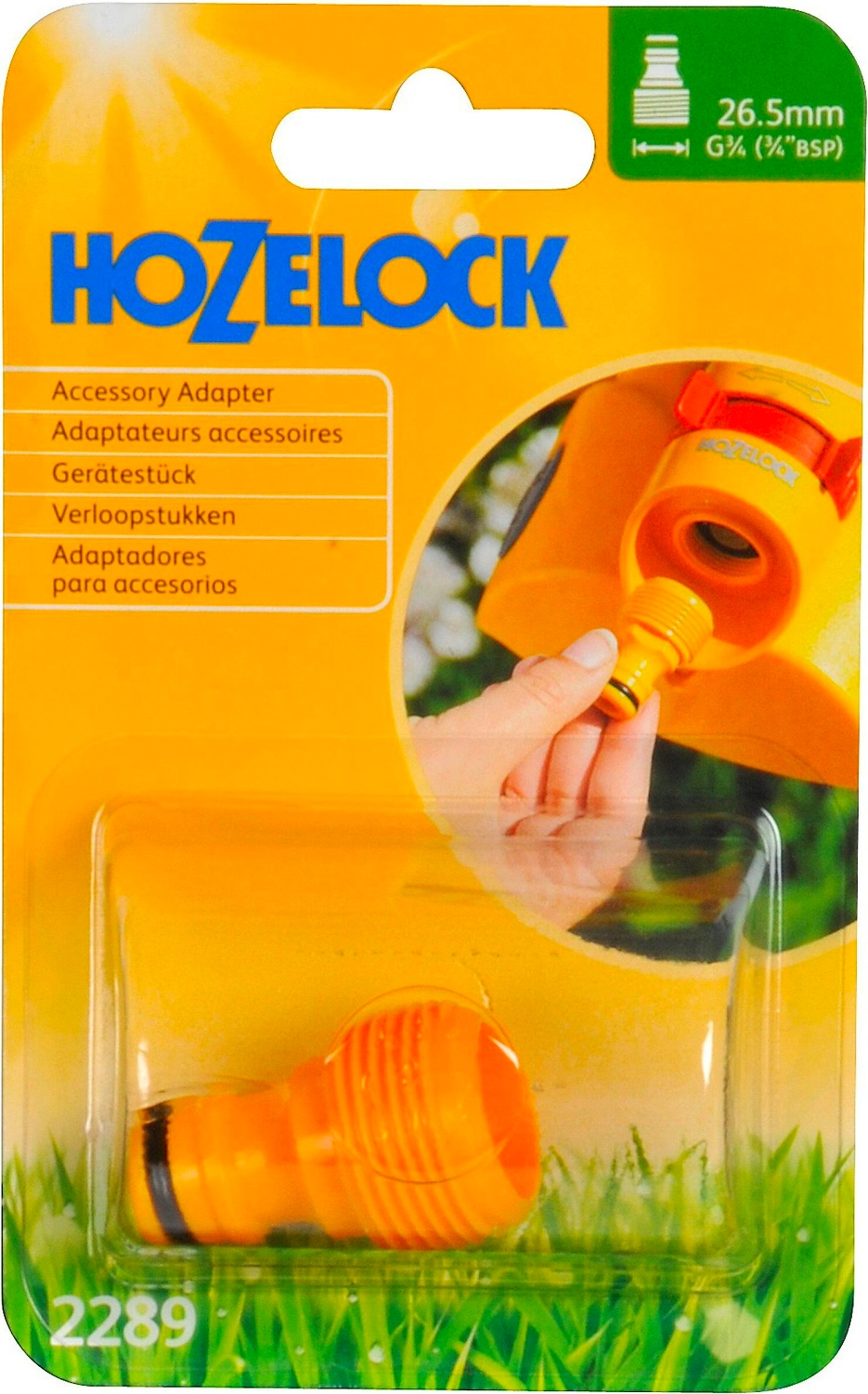 Коннектор для шланга HOZELOCK 2289P9536 3/4 дюйма