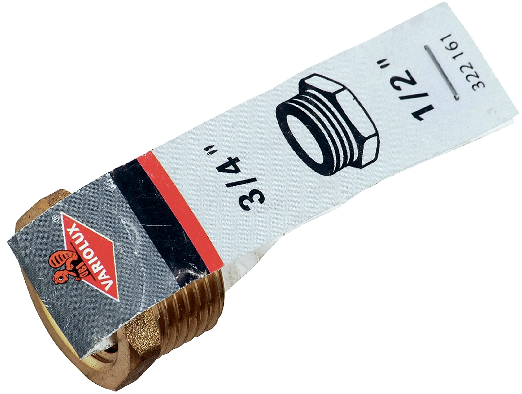 Ниппель переходной LUX-TOOLS 3/4" на 1/2"